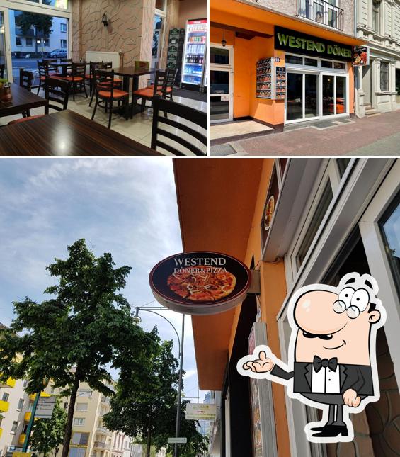 Innenraum von Westend Döner & Pizza